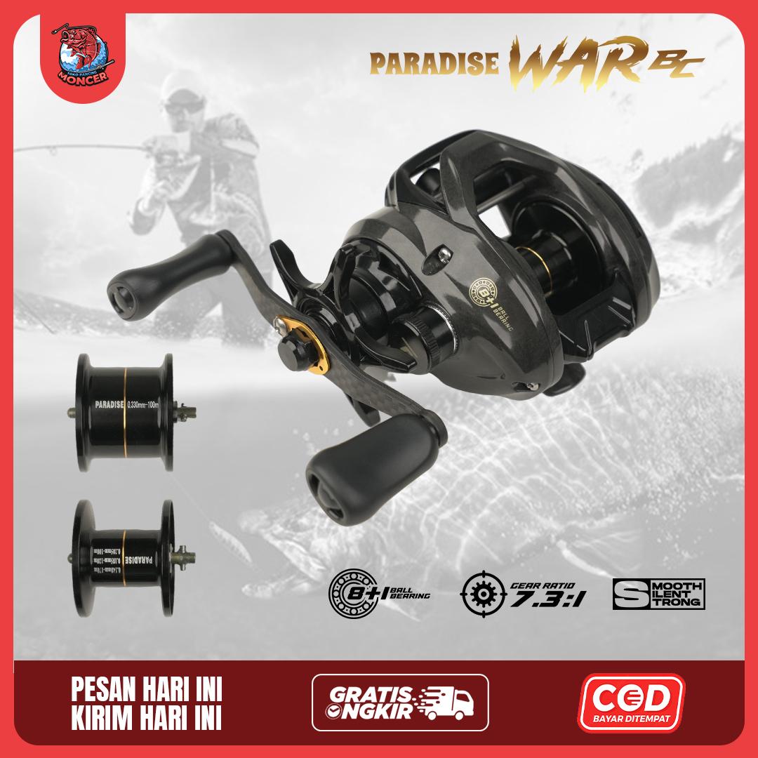 Reel Paradise War BC Casting 100% Carbon