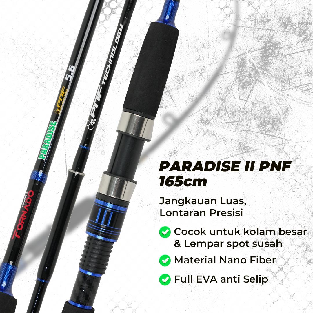 Set Galapung Joran Paradise PNF Full EVA & Reel War WR  10kg Drag GRATIS Kail Nickle Blade dan Pelampung