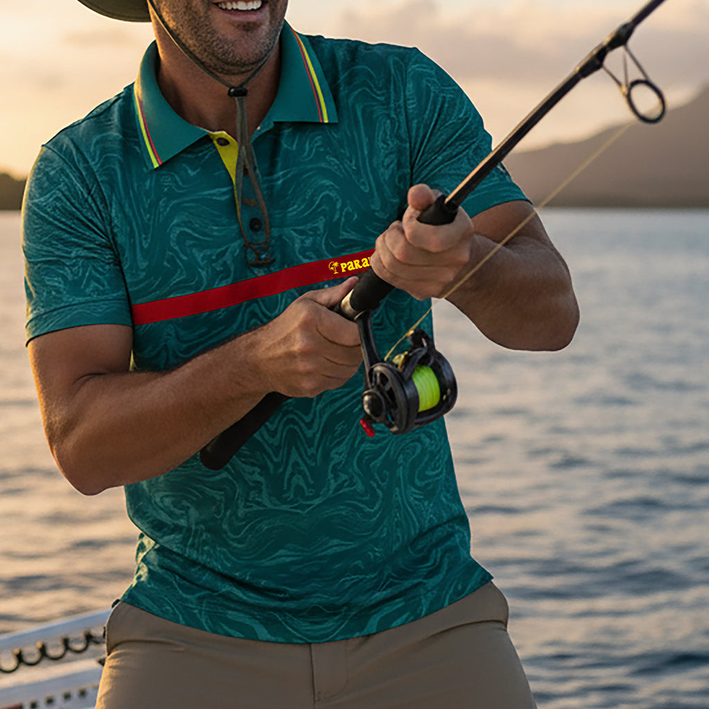 Paradise Jersey Polo Mancing