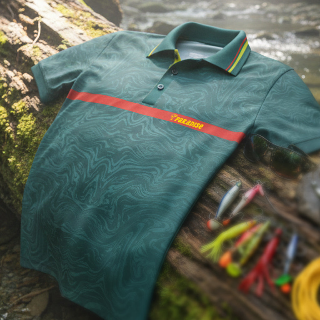Paradise Jersey Polo Mancing