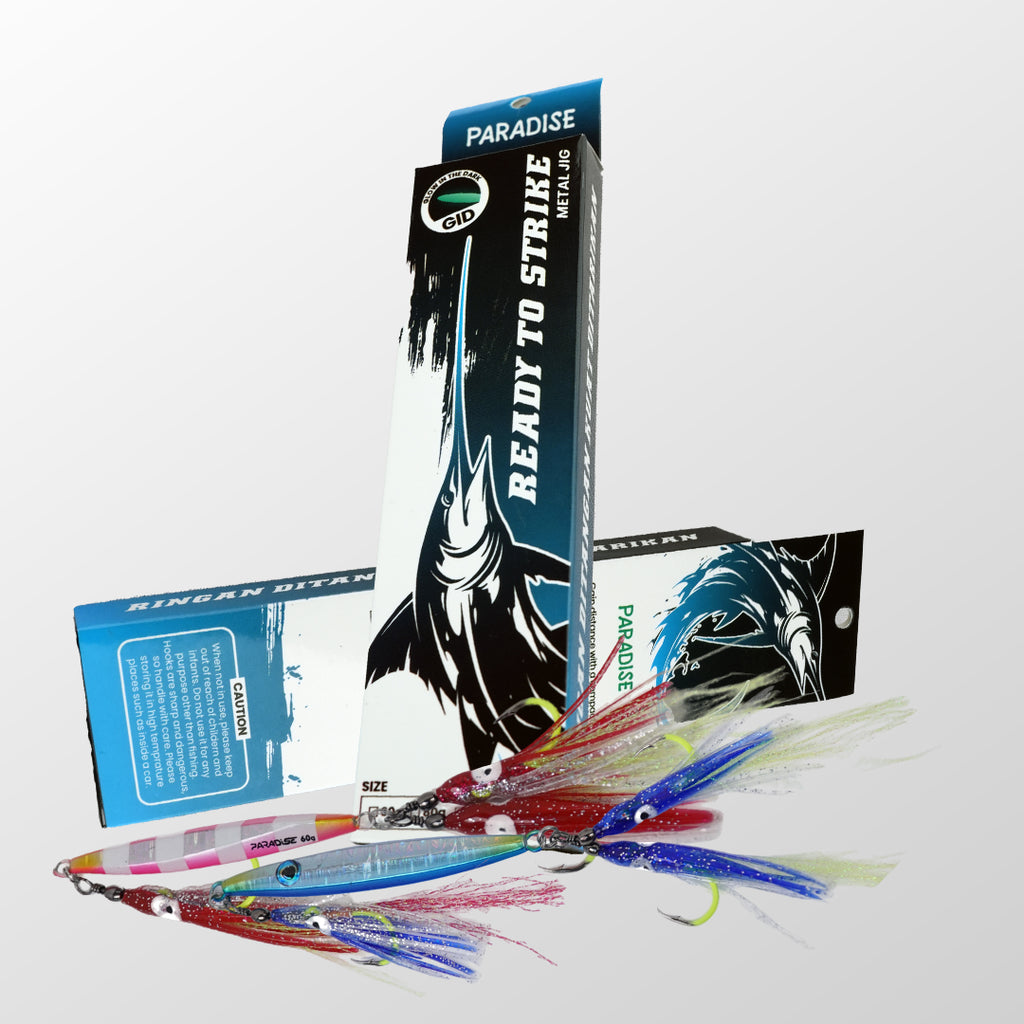 Paradise Ready To Strike Metal Jig Cumi 60G-120G