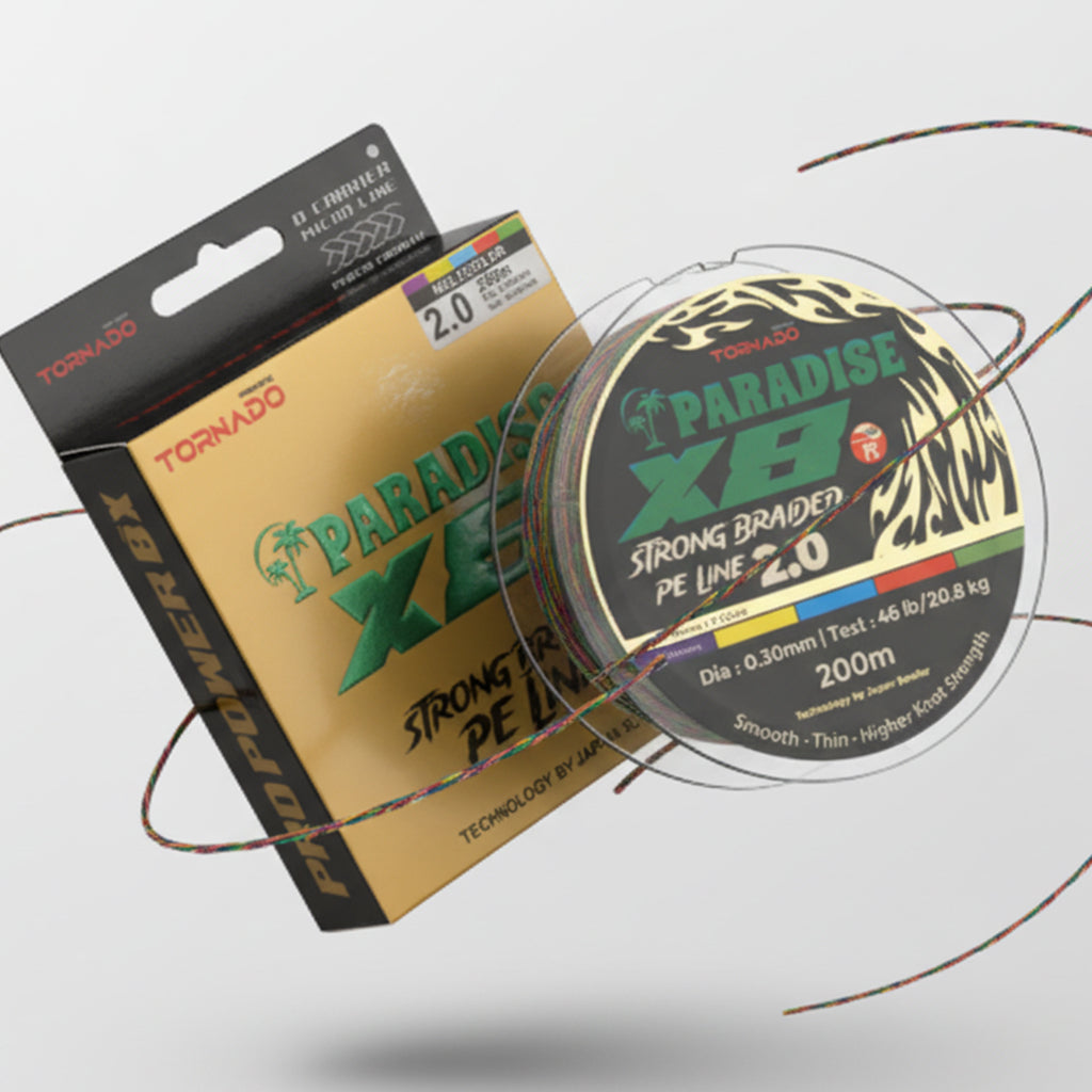 Senar Pe Paradise X8 Multicolour 100M-300M