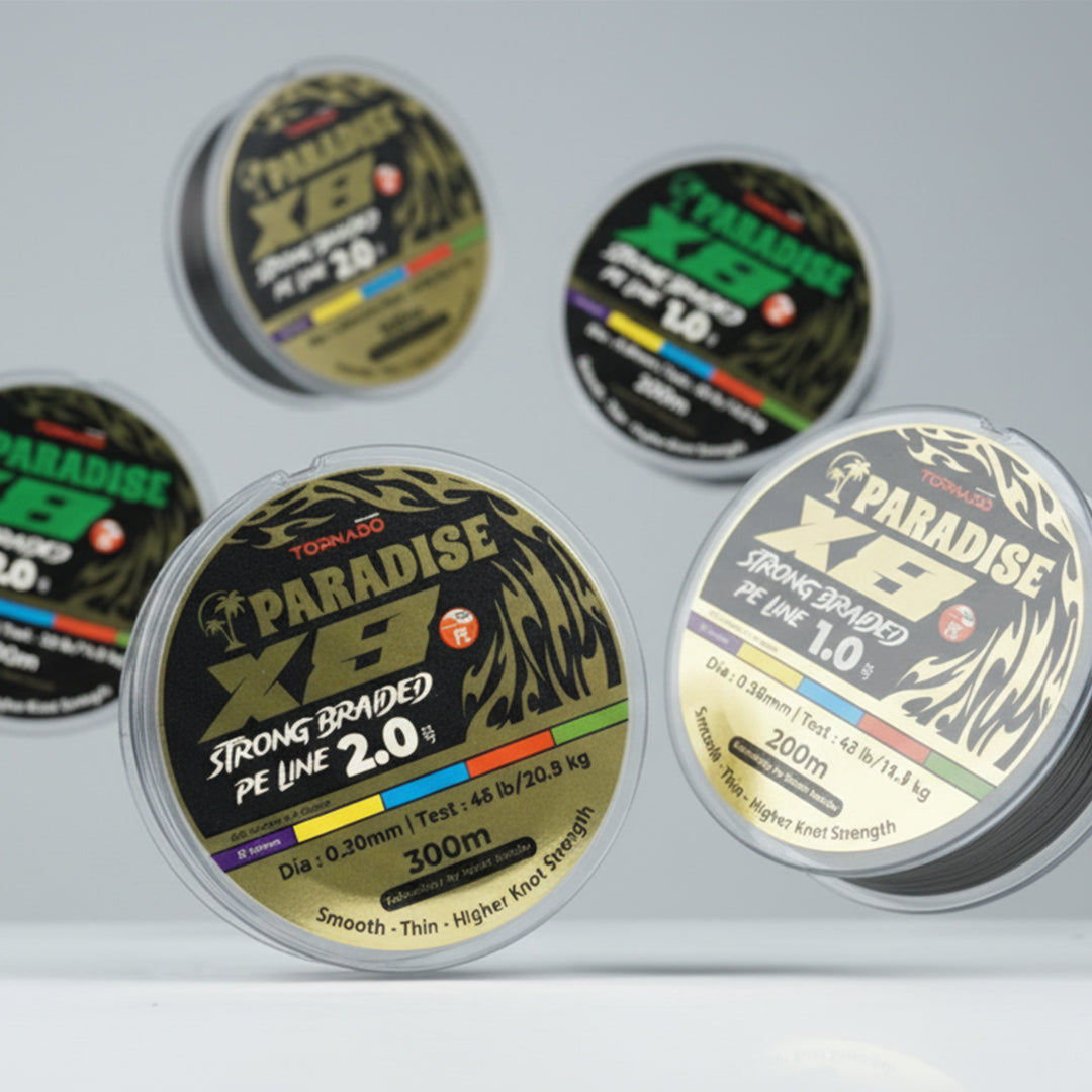 Senar Pe Paradise X8 Multicolour 100M-300M